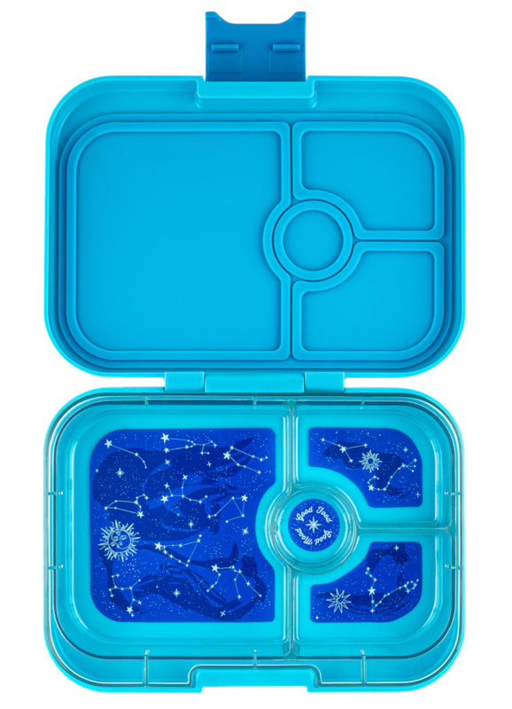 Lunchbox Yumbox Panino 4 vakken - Luna Aqua / Zodiac tray