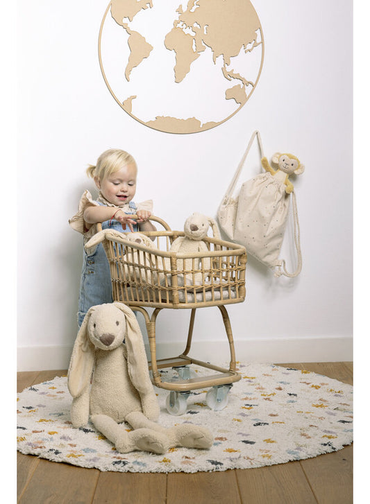 Knuffelkonijn Richie - Tiny Beige Recycled Rabbit Richie