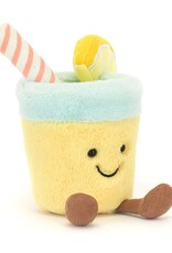 Pluche glas limonade