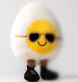 Chic hard gekookt ei knuffel