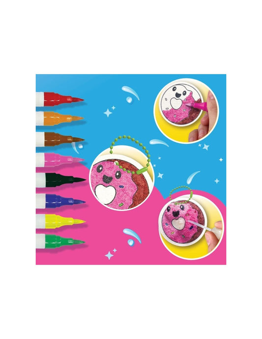 Puffy Art - Foodies zelf sleutelhangers maken - Large pack