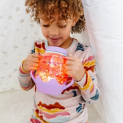 Lichtgevende beker - Sensory play cup Purple