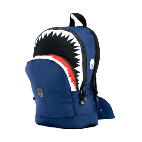 Rugzak Pick & Pack Shark Shape - Navy Medium