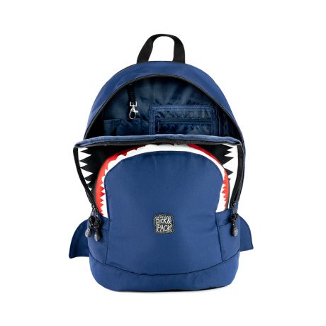 Rugzak Pick & Pack Shark Shape - Navy Medium