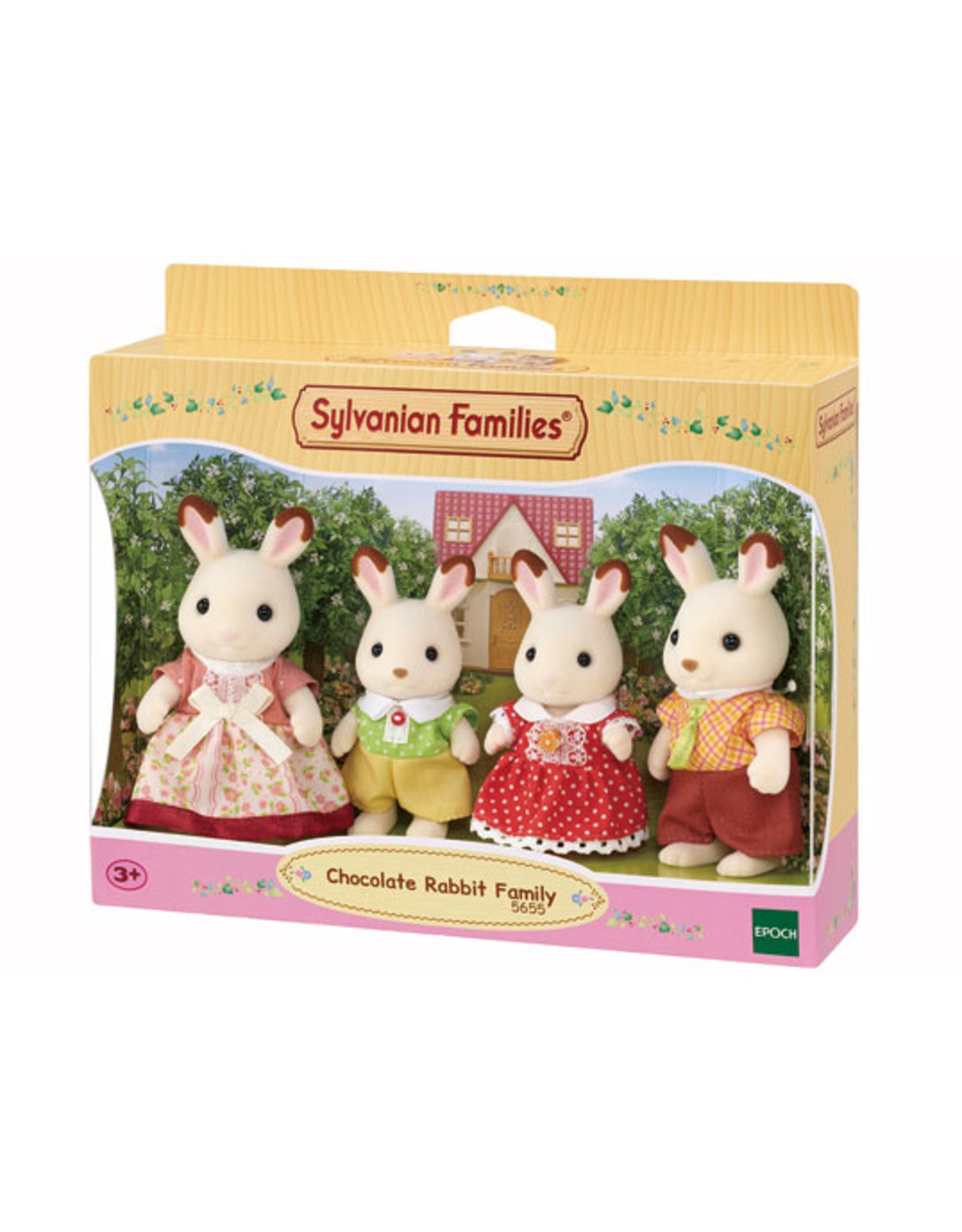 Familie chocoladekonijn