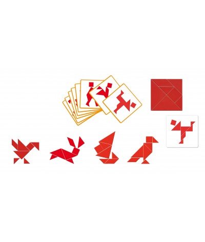 Tangram puzzel