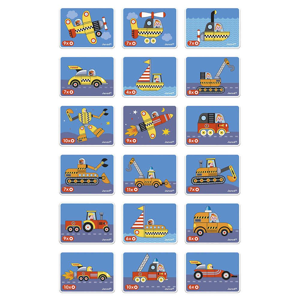 Magneetboek - Racers