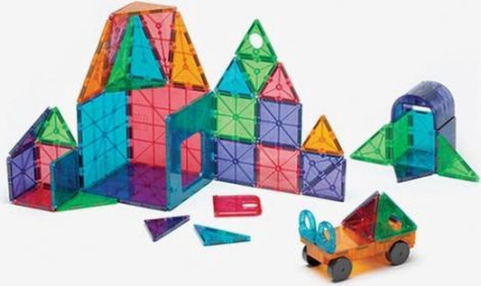 Magna-Tiles constructie - Clear colors deluxe set 48 onderdelen
