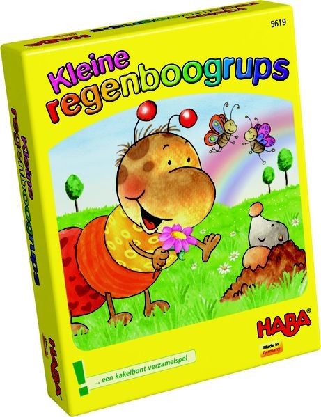 Kaartspel - kleine regenboogrups