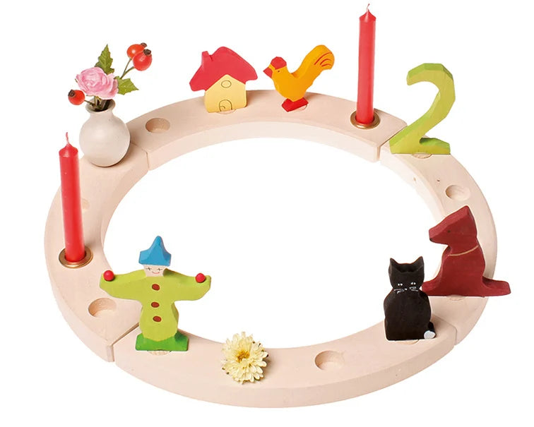 Houten hond steekfiguur