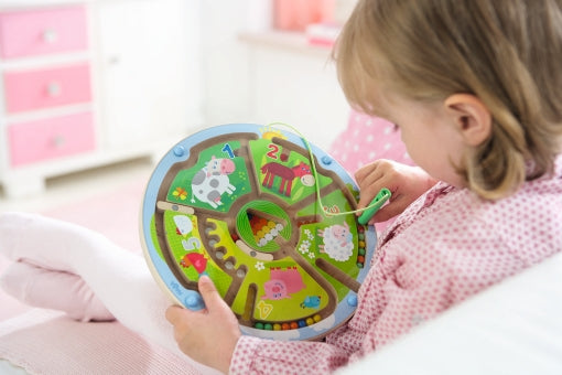 Magneetspel getallenlabyrint