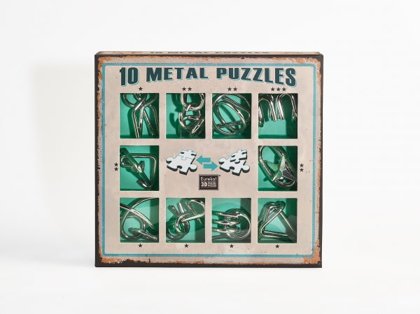 Metal puzzle set