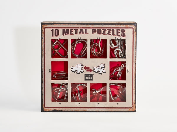 Metal puzzle set