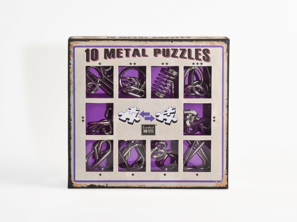 Metal puzzle set
