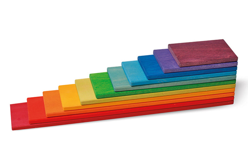 Bouwplaten regenboog