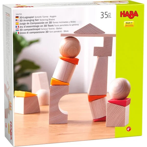 3D Compositiespel - Balanceertorens