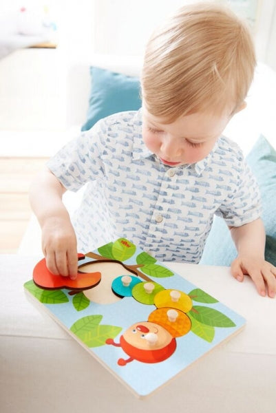 Inlegpuzzel - rups Mina