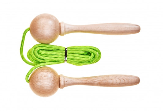 Springtouw, 5 meter, verstelbaar, groen