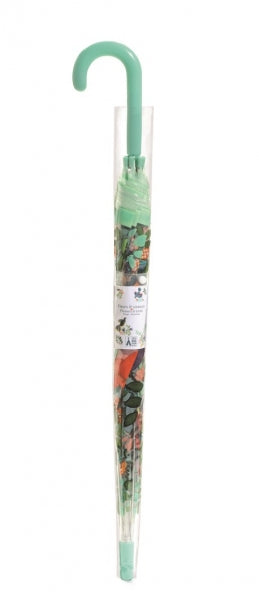 Paraplu - bloemen en vogels