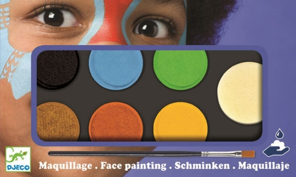 Schminkpalet - Klassiek 6 kleuren