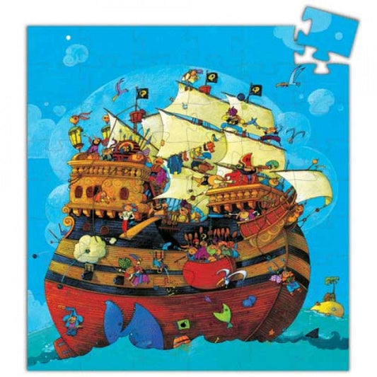 Puzzel 54 stukjes - Piratenboot