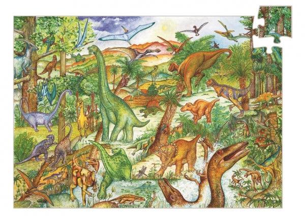 Puzzel 100 stukjes - dino's