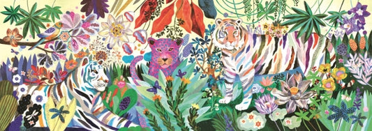 Puzzel 1000 stukjes - rainbow tigers