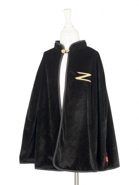 Zwarte cape - Zorro, 4-8 jaar
