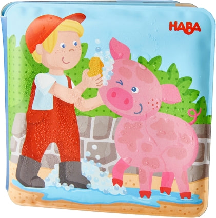 Badspeelgoed - badboek - wasdag bij Varkentje & Koe