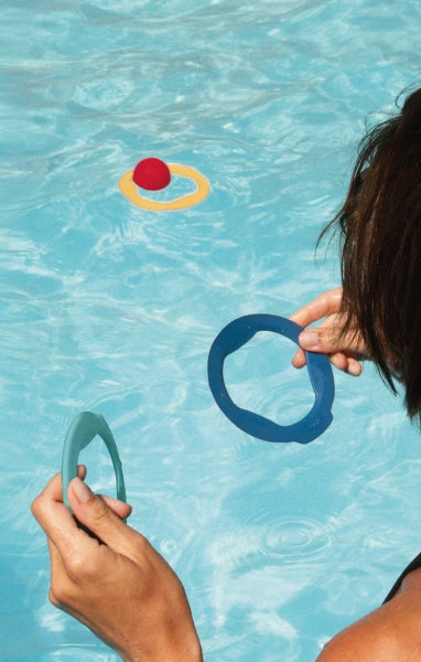 Ringwerpspel Ringo - met 6 ringen en een bal
