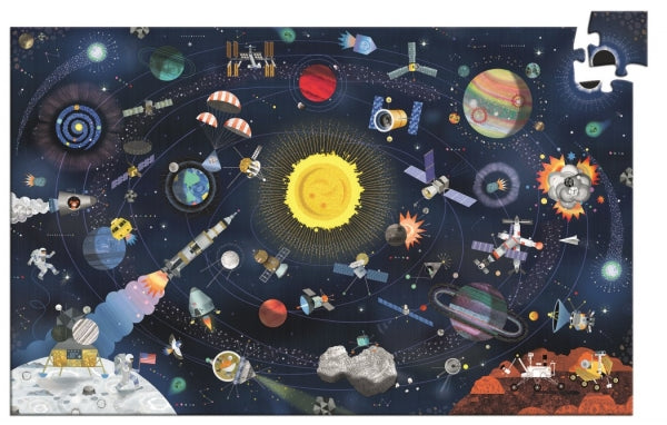 Puzzel 200 stukjes - de ruimte