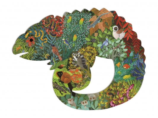 Puzzel 150 stukjes - kameleon