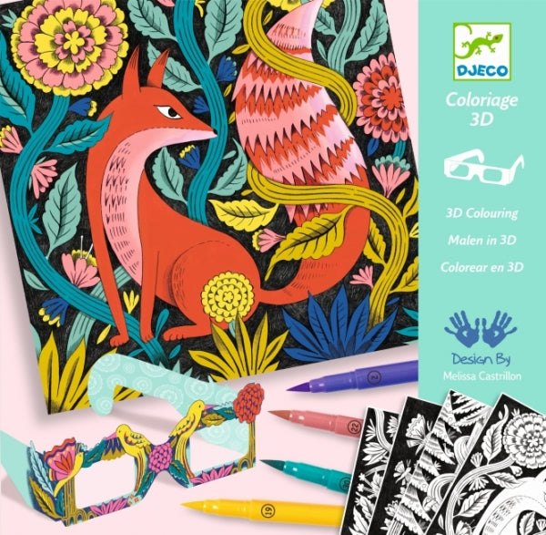 3 D kleuren - Wonderbos