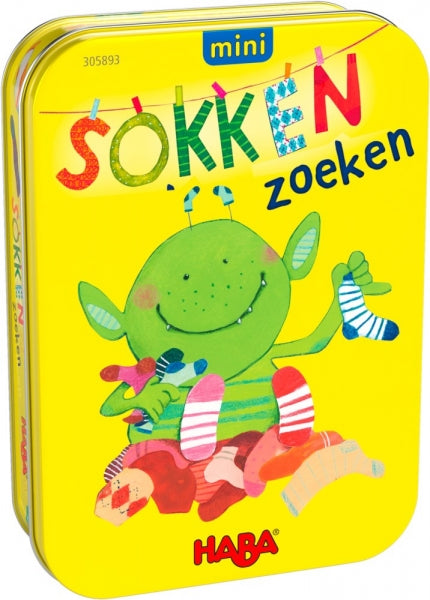 Spel - sokken zoeken mini