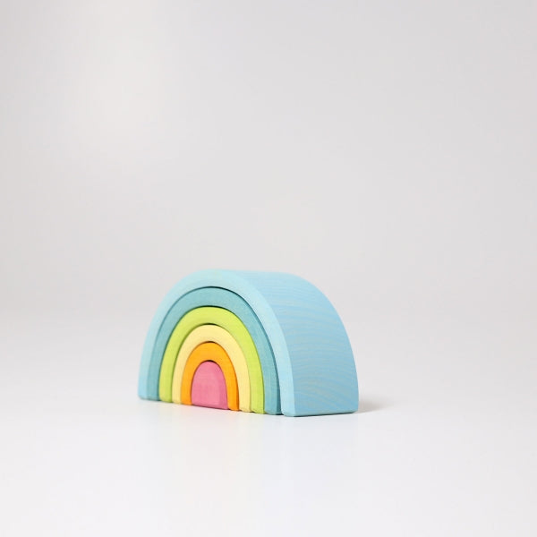 Regenboog 6-delig klein - pastel