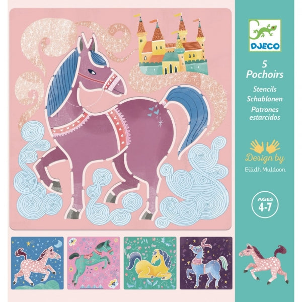Sjablonen - paarden