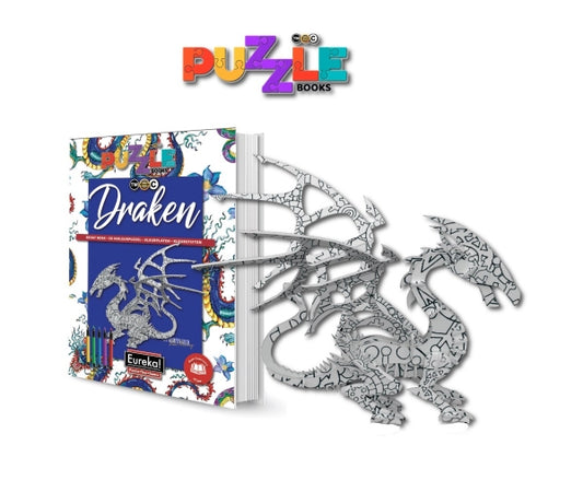 3D puzzelboek - draken