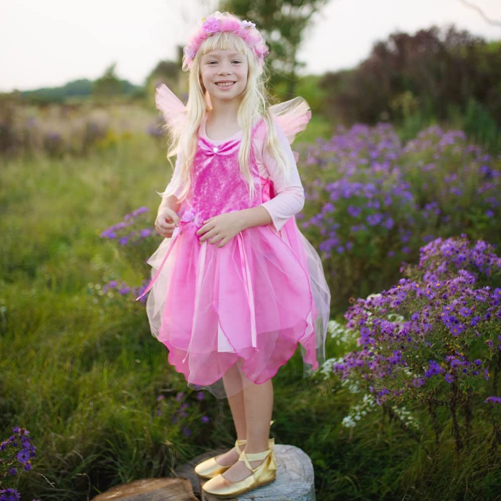 Jurk fee rose 5 - 6 jaar