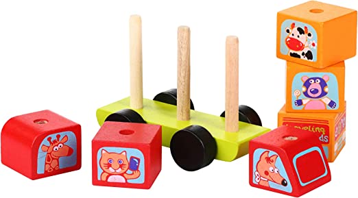 Oekraïens speelgoed - Mini-bus Happy Animals LM-10