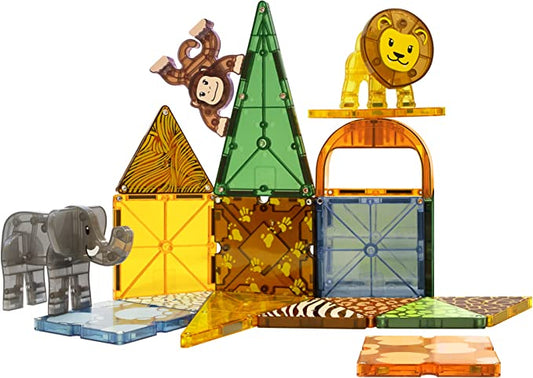 Magna-Tiles constructie - Safari Dieren set 25 onderdelen