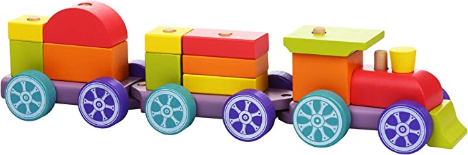 Oekraïens speelgoed - Regenboog Expres Trein LP-3