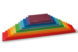 Bouwplaten regenboog