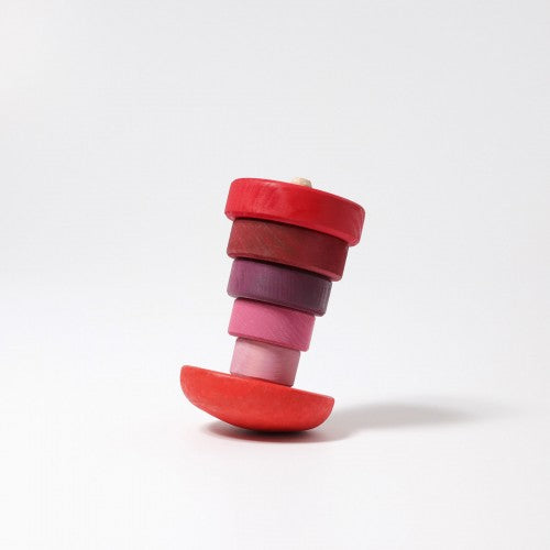 Wiebeltoren roze-rood