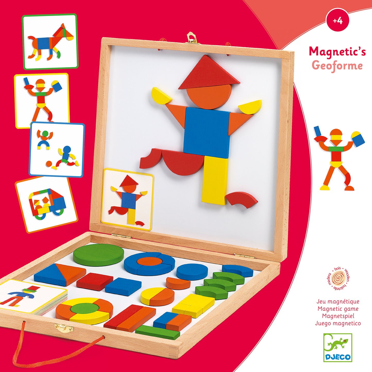 Magneetpuzzel in koffer