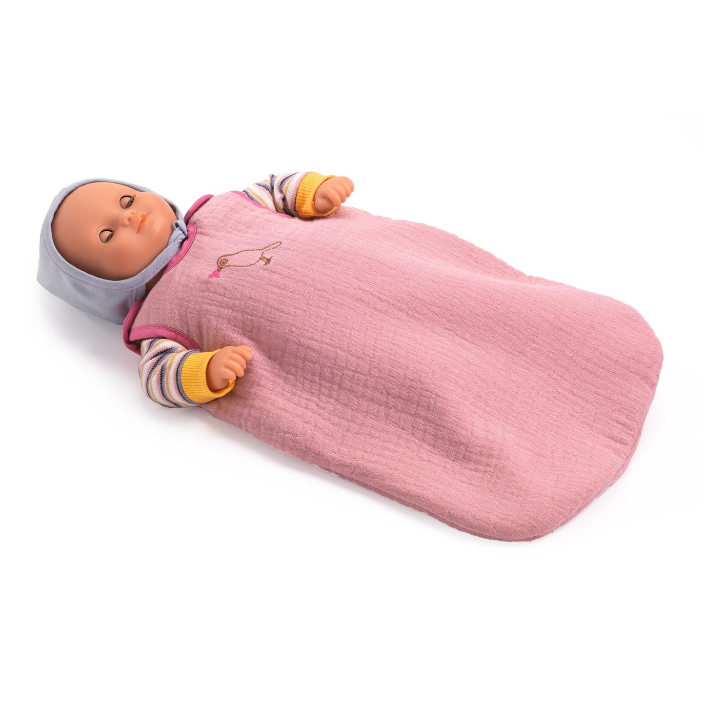 Poppenslaapzak roze