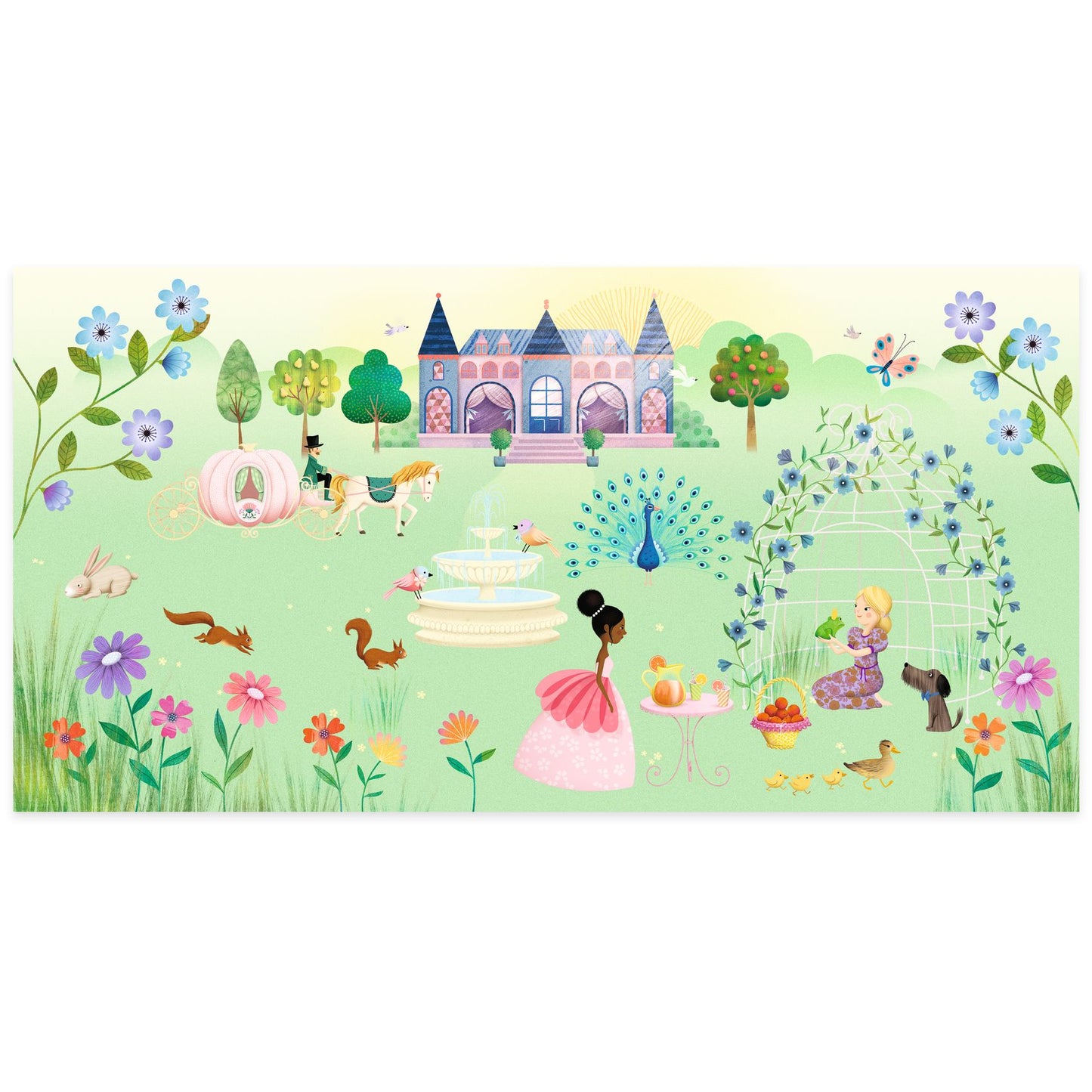 Stickerverhaal - Leven in het kasteel