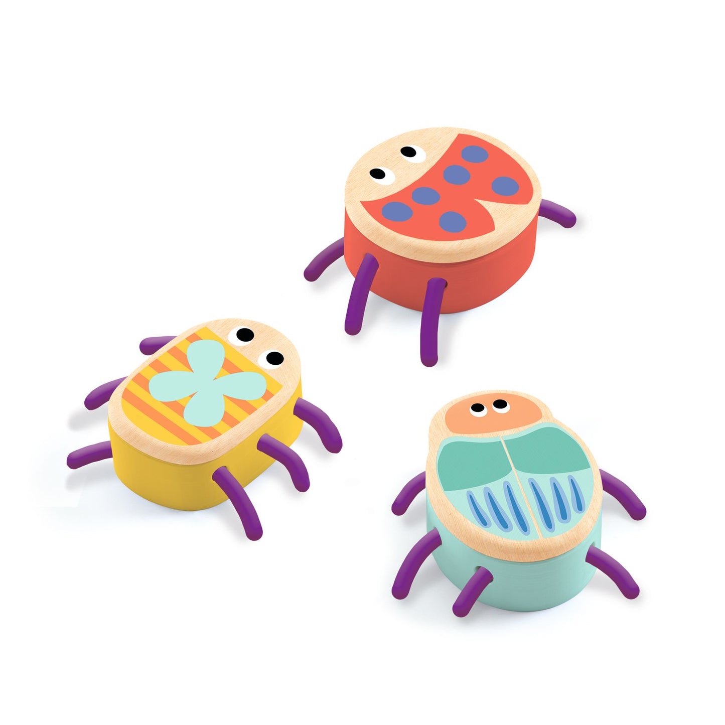 Boetseerklei met insecten