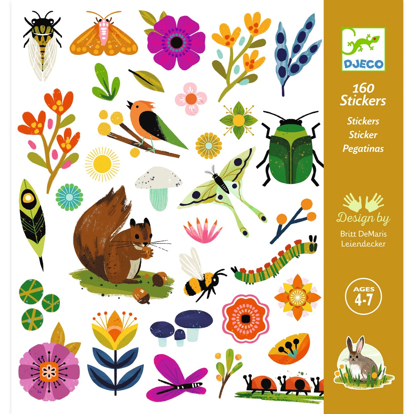 Stickers - Tuin 160 stuks