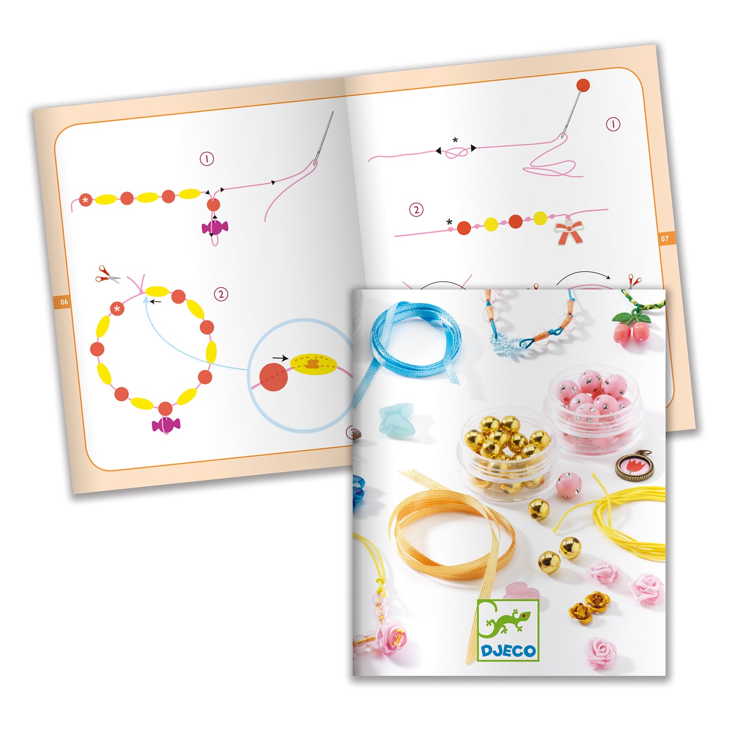 Sieraden maken - Kralen en bloemen