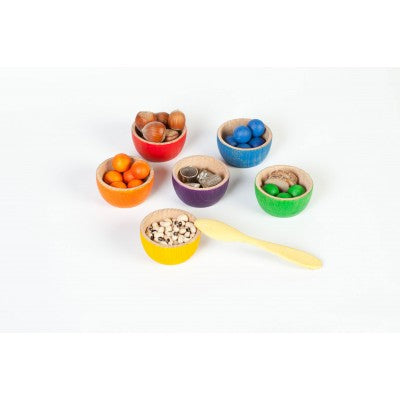 Bakjes in 6 verschillende kleuren